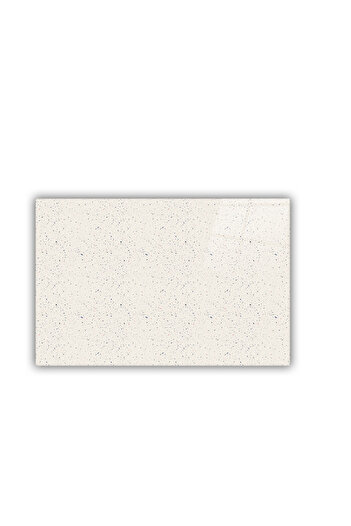 Decorita Cam Ocak Arkası Koruyucu | Seramik Desen - Açık Fon | 52cm X 60cm