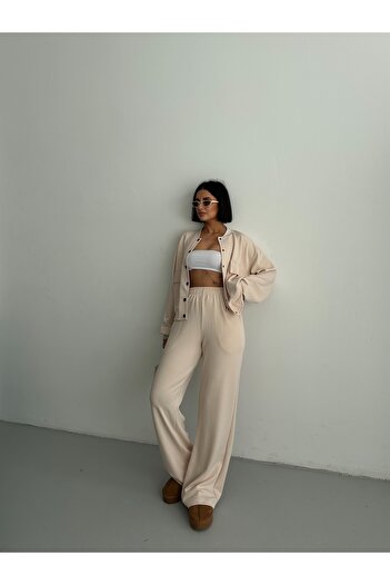 Diviny Snap Modal Tracksuit Set