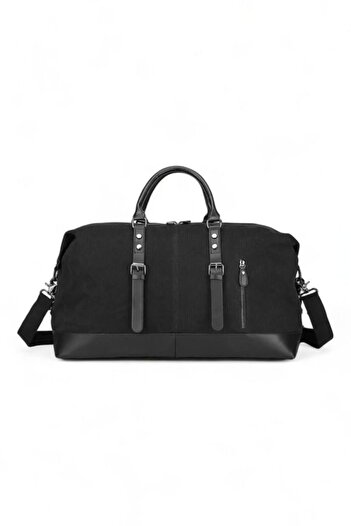 CACTİVE Cactive Canvas Black Unisex Travel Bag Ctv1273 L.edıtıon