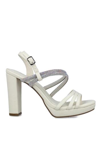MENBUR WOMEN SHOES WHITE SANDAL