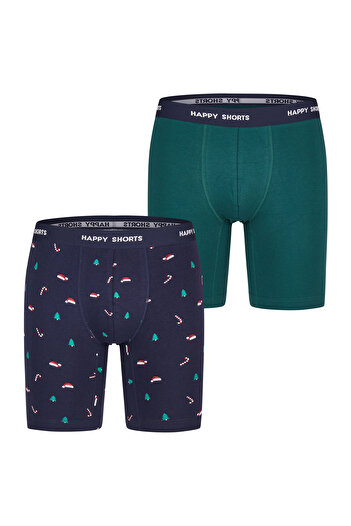 Happy Shorts Langer Boxer XMAS Boxer Külot