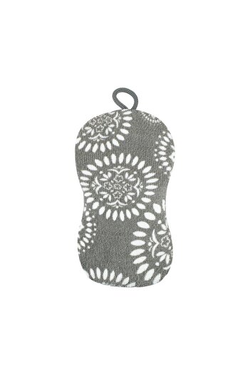 Mukitchen Scrub Sponge- Medallion Gray