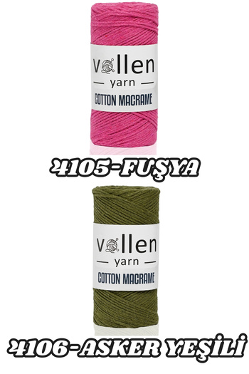vollen yarn Premıum Koton Pamuk Makrome Ipi,2mm Pamuk Zincir Makrome,supla,çanta Ipi,gri