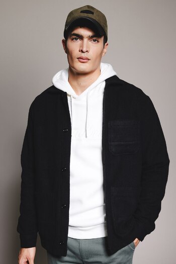 DeFacto Regular Fit Soft Furry Stamp Long Sleeve Shirt B6945Ax23Wn