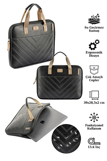 NS reliable Husă pentru laptop NS MacBook Air/Pro de 15,6 inchi compatibilă cu protecție împotriva șocurilor - Design rezistent la apă