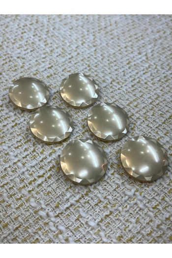 ODDA TASARIM ATÖLYESİ 25mm Matte Gold Crystal Edged Imported Knob