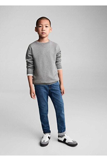 MANGO Kids Cotton knit sweater