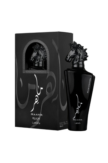 lattafa Maher Black Edition by Lattafa for Unisex Eau de Parfum 100ml