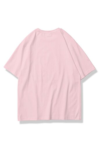 Trendiz Pink Unisex Stone Printed Compass T-Shirt