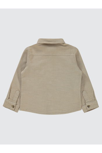 Civil Boys 2-5 Years Boy Beige Shirt