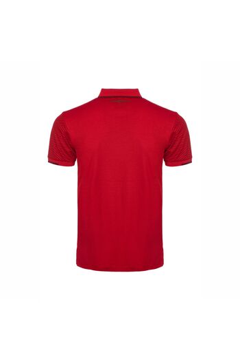 UMBRO Red Solo Polo Camping T-Shirt - Pike Cotton