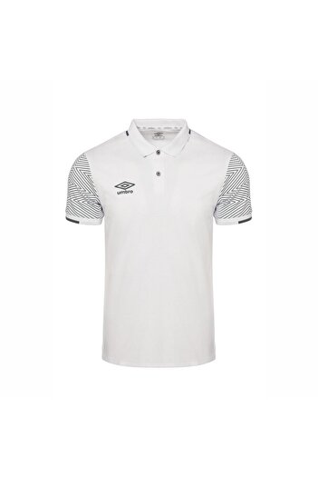 UMBRO Сорочка Solo Polo Kamp T-Shirt Pike Pamuklu BEYAZ