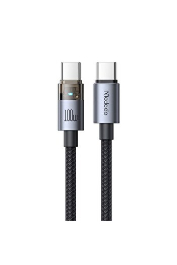 Mcdodo Ca-5580 TYPE-C TO TYPE-C 100W 1.5M HIZLI ŞARJ VE DATA KABLOSU 1,2M