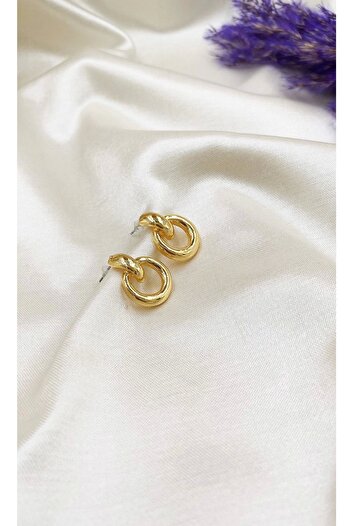 Eylülün Takısı Kadın Gold Pinterest Birleşik Küpe