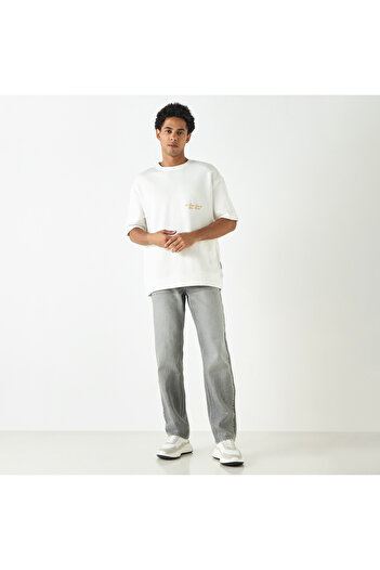 Lee Cooper Straight Cut Jeans With Pockets
