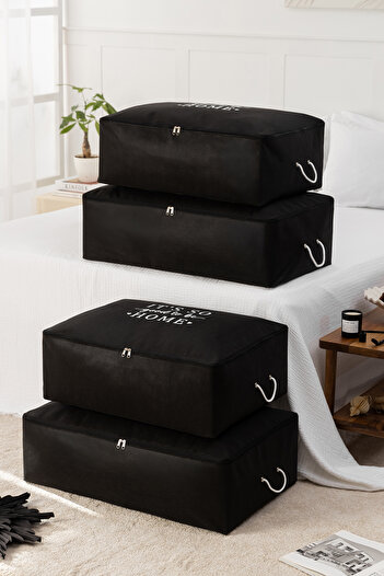 REKHOME Under Base 4-Piece Pillow Quilt and Sweater Set