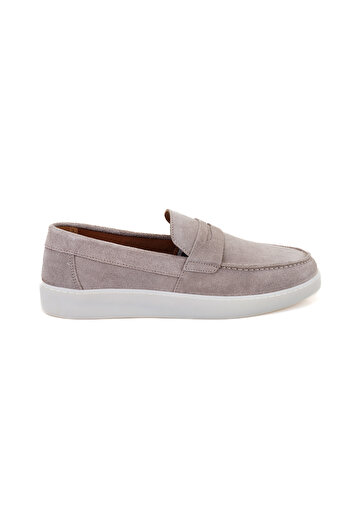 Desa Renfred Gray Men's Suede Leather Casual Shoes