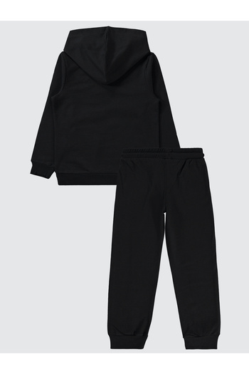 Civil Boys Civil Unisex Kids Tracksuit Set 10-13 Years Black