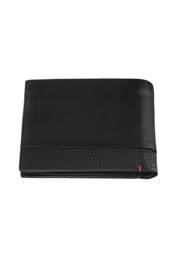 Zippo RFID Bloklamalı Nappa Deri Tri-Fold Cüzdan - Siyah