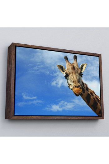 indispensablely Framed Giraffe Decorative Art Print-1116