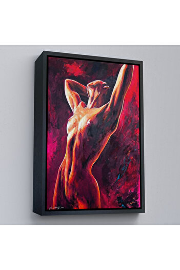 indispensablely Framed Dancing Woman Decorative Wall Painting-6399