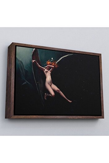 indispensablely Framed a Fairy under the Starry Sky Canvas Painting, Classic Art Canvas Painting-5383