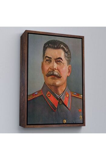 indispensablely Framed Painting of Joseph, Dictator of the Soviet Socialist Republics Union, Sscb-6203