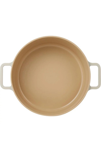 NEOFLAM Fika Beige Cookware Set 7 Pieces - Capacity 22Cm-24Cm-26Cm-26Cm