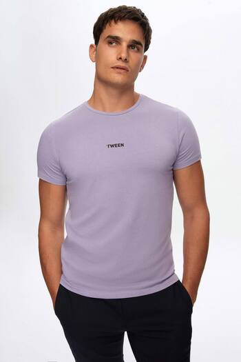 Tween Lila %100 Pamuk T-shirt