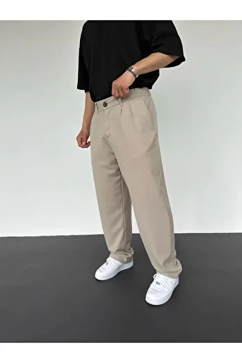 wamoss Classic Loose Baggy Pants - Seasonal Pleated Pl12