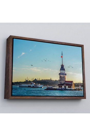 indispensablely Framed Maiden's Tower Decorative Canvas Painting-6512