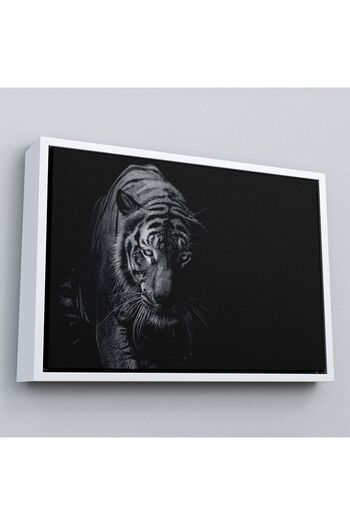 indispensablely Framed Tiger Decorative Canvas Painting-1163