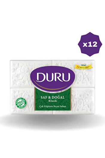 Duru صابون كلاسيك 600 جرام - (12 قطعة)