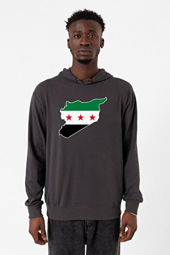 Tshirthane Чоловічий капюшон Сирія Новий прапор Фума - 2шт