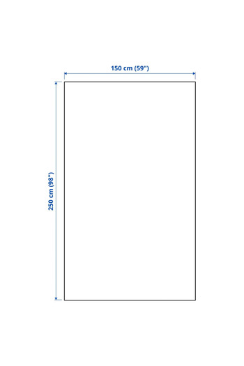 IKEA INDIRA yatak örtüsü