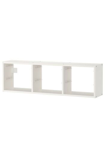 IKEA Toy Storage Unit, White, Width: 99 cm Depth: 21 cm Height: 30 cm