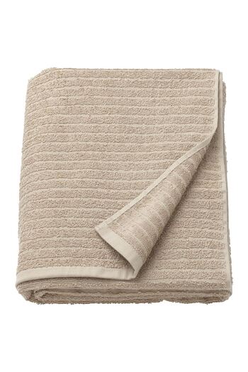 IKEA Vagsjön Банний рушник, світло-бежевий, 100x150 см