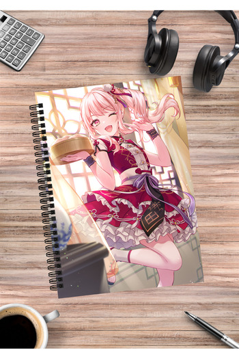mertfigur Project Sekai Akiyama Mizuki Anime Spiral A5 Notebook - 50 Sheets