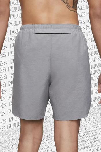 Nike Challenger Dri Fit 7'' Brief Lined Running Shorts Slip Astarlı Koşu Şortu Gri