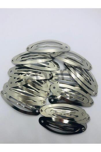 İnDerin Domestic Manufacture - Metal Snap Clasp (5cm), 100 Pieces, a Quality