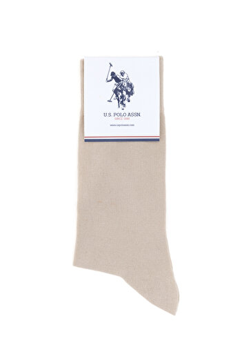 U.S. Polo Assn. Erkek Taş Melanj 2'li Çorap 50299032-VR225