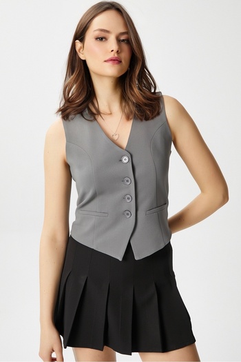 Ritnice Women's Milenalined Gray Vest