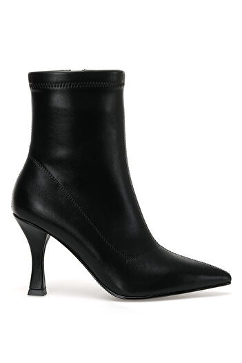 Nine West Catto 2pr Μαύρες γυναικείες μπότες με τακούνι