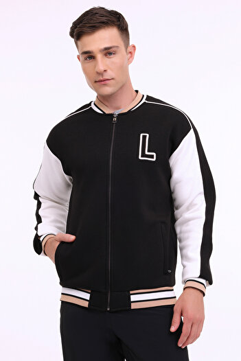 lumberjack Ml Hype 18Hs58 4Pr - Black Men's Tracksuit Top
