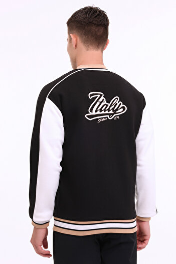 lumberjack Ml Hype 18Hs58 4Pr - Black Men's Tracksuit Top