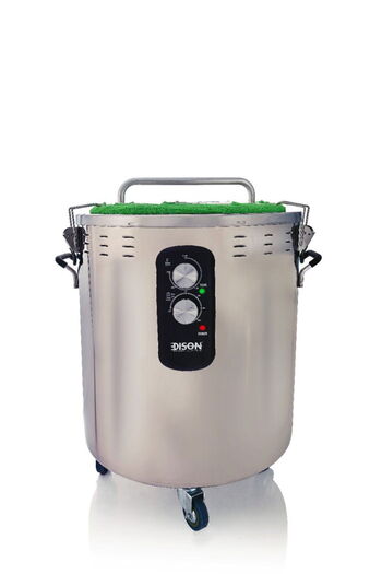 Edison Steel Edison Electric Soda Kettle, 120 Litres, 2750 Watts - Silver