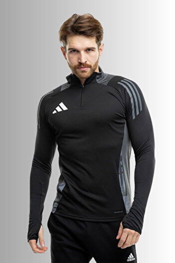 adidas Ανδρικό μαύρο αθλητικό μπουφάν Tiro 24 Competition Il8257