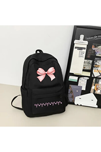 Touz Moda Ribbon Printed School, Classroom, Σακίδιο πλάτης μάθησης
