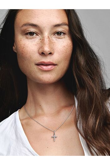 Pandora Işıltılı Cross Charm