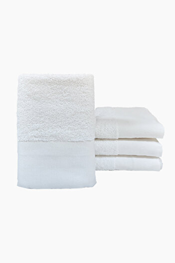 Minteks Minteks Home - Set of 4 Hand and Face Towels 40X60 (Italian Size)